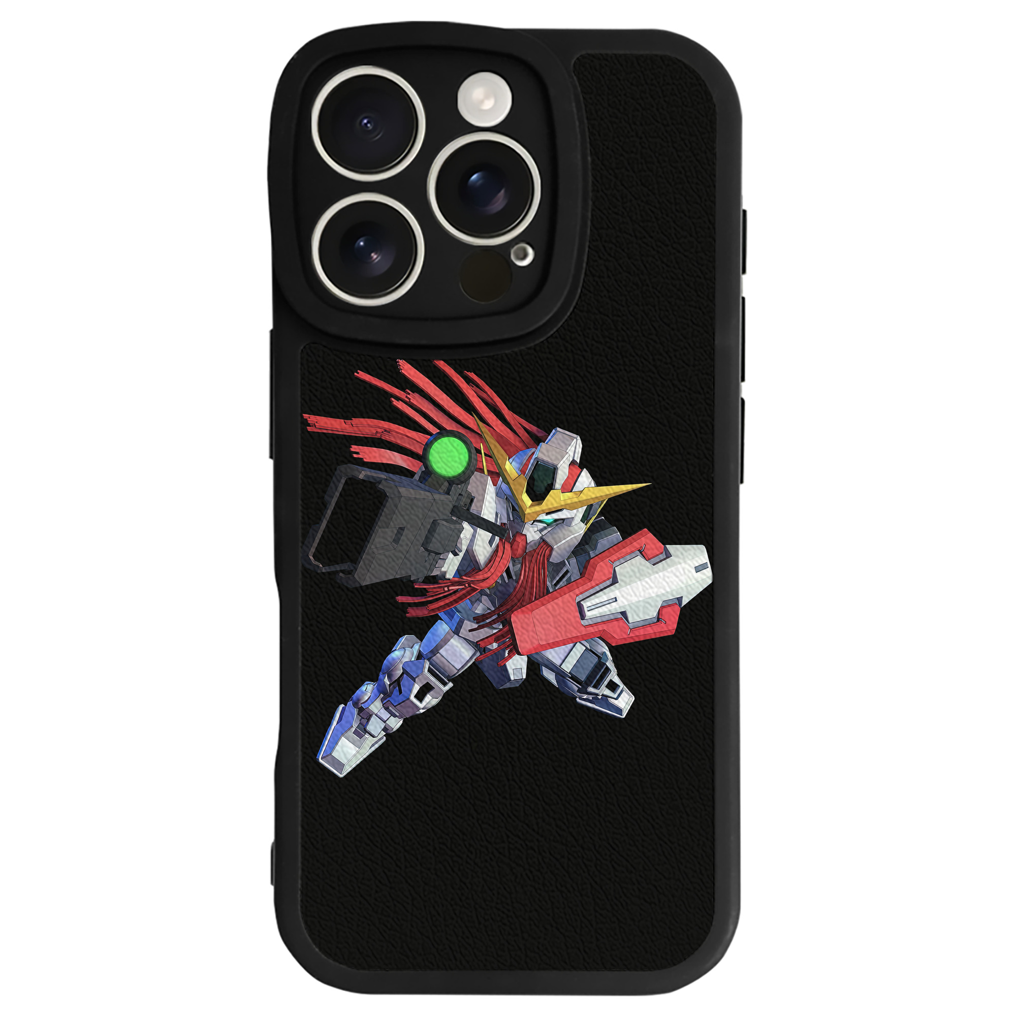 （画像用） 機動戦士ガンダム Mobile Suit Gundam 【iPhone 16シリーズ対応】シリコンスマホケース（レザー調） 材質：シリコン